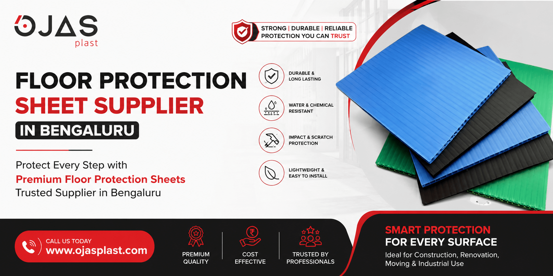 Floor Protection Sheet Supplier in Bengaluru