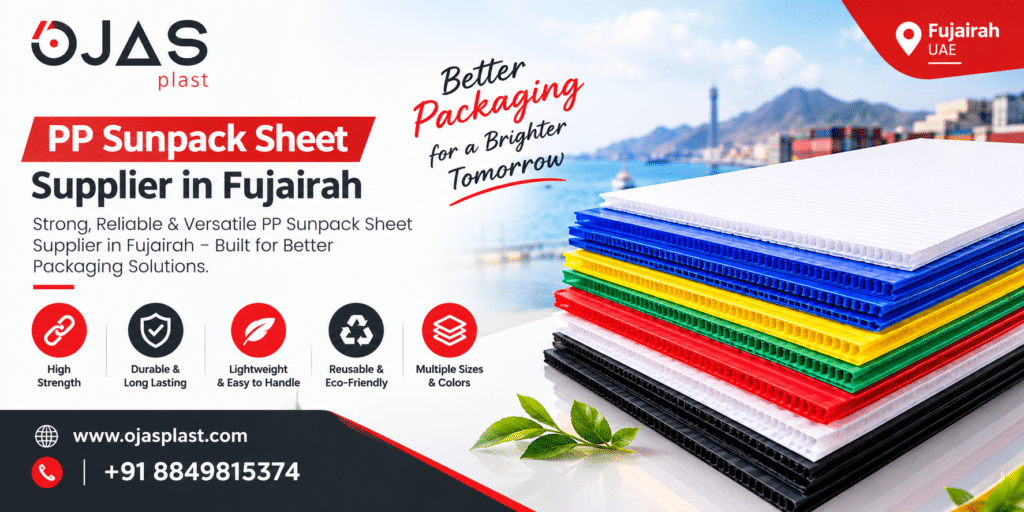 PP Sunpack Sheet Supplier in Fujairah